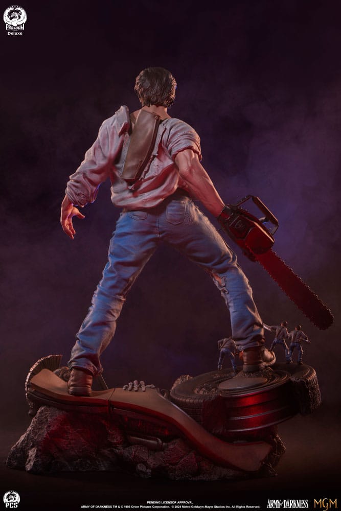 PCS Collectibles Army of Darkness Estatua Premier Series 1/4 Ash Deluxe Edition 53 cm