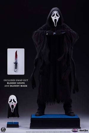 PCS COLLECCTIBLES Scream Estatua Elite Series 1/2 Ghost Face Collector's Edition 98 cm