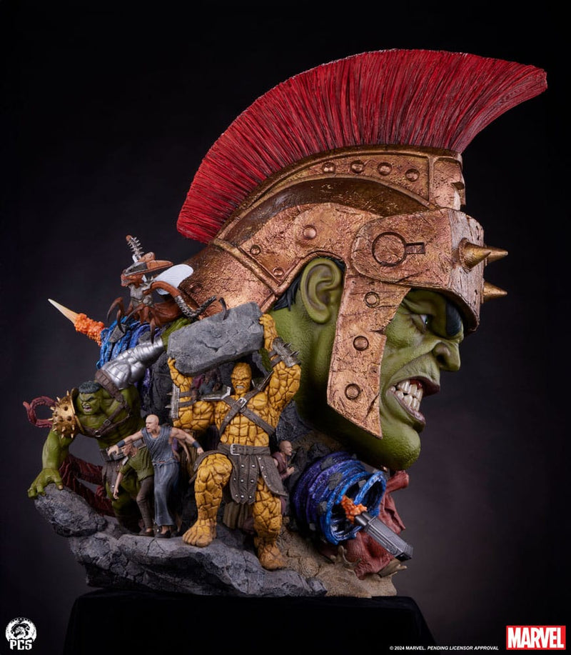 PCS COLLECTIBLES Marvel Busto Fine Art Planet Hulk 69 cm