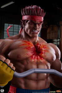 PCS Collectibles Street Fighter Estatua Premier Series 1/4 Evil Ryu: Powerlifting 53 cm