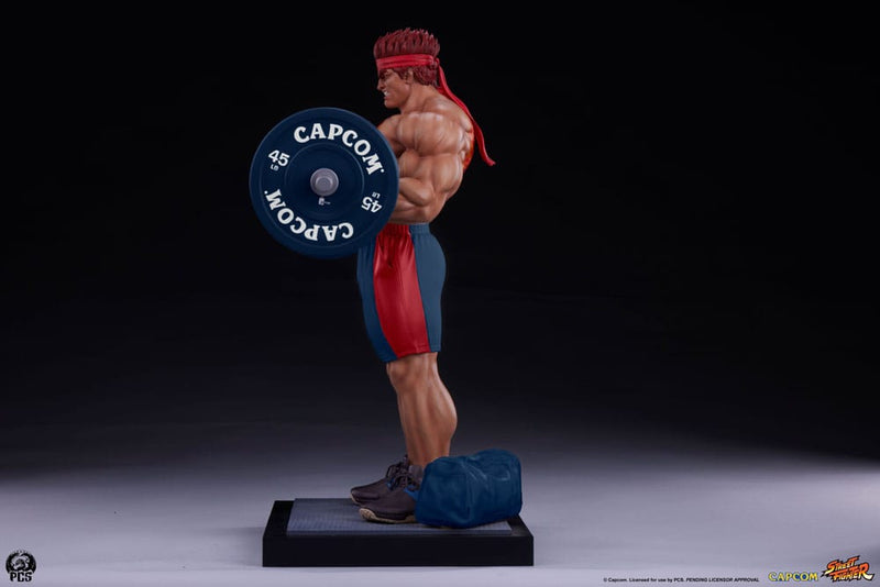 PCS Collectibles Street Fighter Estatua Premier Series 1/4 Evil Ryu: Powerlifting 53 cm