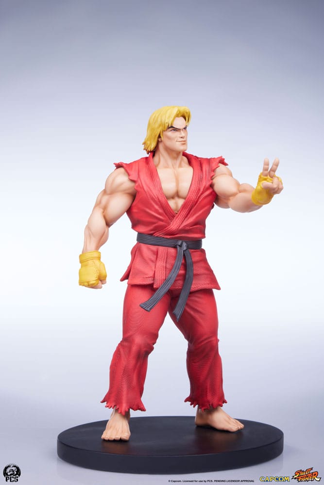 PCS COLLECTIBLES Street Fighter Street Jam Estatuas 1/10 Ken & Vega Set