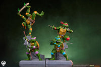 PCS Collectibles Tortugas Ninja Pack de 4 Estatua PVC (Classic Edition) 20 cm