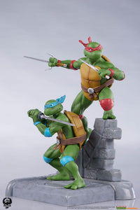 PCS Collectibles Tortugas Ninja Pack de 4 Estatua PVC (Classic Edition) 20 cm