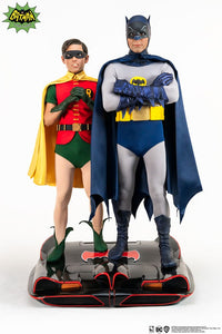 PURE ARTS DC Comics Estatua 1/4 Diorama Batman & Robin 1966 52 cm