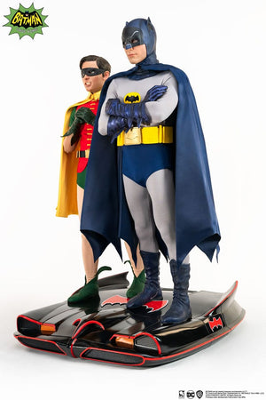 PURE ARTS DC Comics Estatua 1/4 Diorama Batman & Robin 1966 52 cm