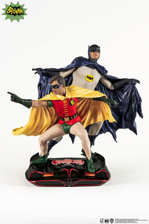 PURE ARTS DC Comics Estatua PVC 1/8 Diorama Batman & Robin 1966 23 cm