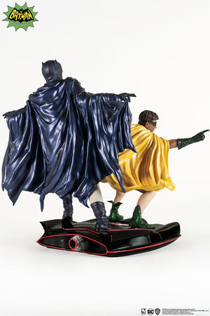 PURE ARTS DC Comics Estatua PVC 1/8 Diorama Batman & Robin 1966 23 cm