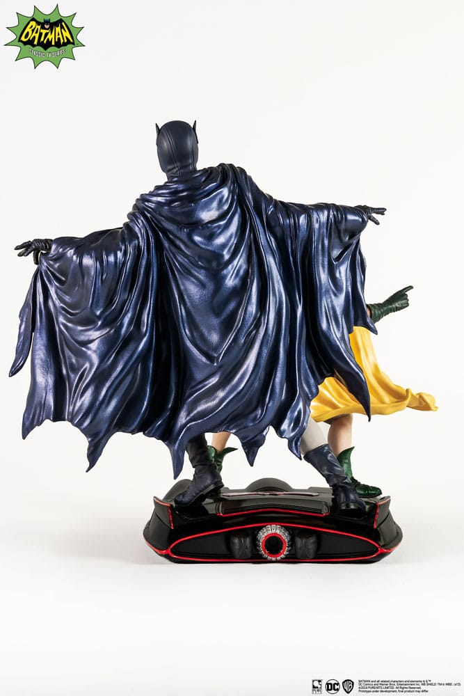 PURE ARTS DC Comics Estatua PVC 1/8 Diorama Batman & Robin 1966 23 cm