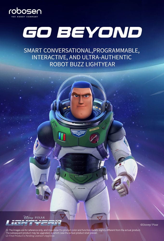 ROBOSEN Buzz Lightyear Robot interactivo Buzz Lightyear Robot Infinity Pack 42 cm *INGLÉS*