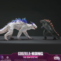 SPIRAL STUDIO Godzilla y Kong: El nuevo imperio Estatua PVC Hall of Fame Titanus Shimo 29 cm