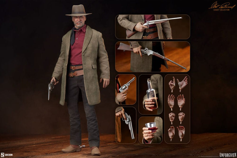 Sideshow Collectibles Sin Perdón Figura Clint Eastwood Legacy Collection 1/6 William Munny 32 cm