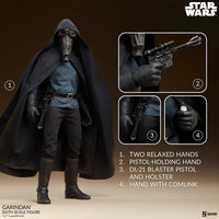 SIDESHOW COLLECTIBLES Star Wars Episode IV Figura Scum & Villainy 1/6 Garindan 30 cm