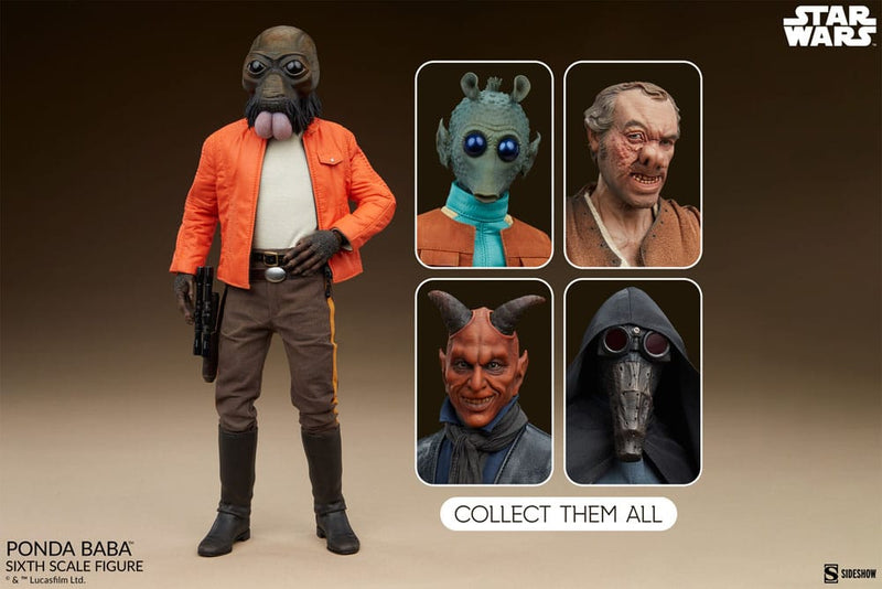 Sideshow Collectibles Star Wars Figura Scum & Villainy 1/6 Ponda Baba 30 cm