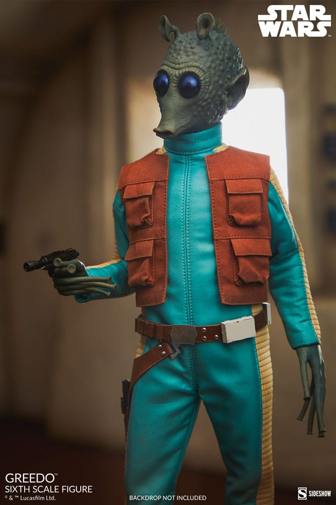 Sideshow Collectibles Star Wars Figura Scum & Villainy 1/6 Greedo 30 cm