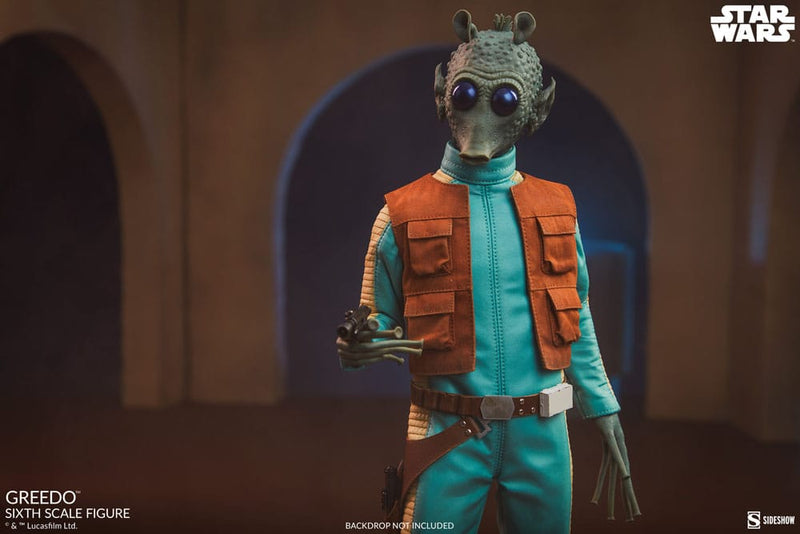 Sideshow Collectibles Star Wars Figura Scum & Villainy 1/6 Greedo 30 cm