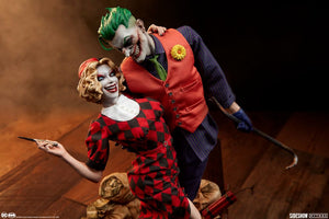 SIDESHOW COLLECTIBLES DC Comics Mythos Estatua 1/5 The Joker and Harley Quinn: Lawless Love 41 cm