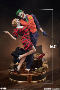 SIDESHOW COLLECTIBLES DC Comics Mythos Estatua 1/5 The Joker and Harley Quinn: Lawless Love 41 cm