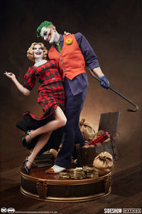 SIDESHOW COLLECTIBLES DC Comics Mythos Estatua 1/5 The Joker and Harley Quinn: Lawless Love 41 cm