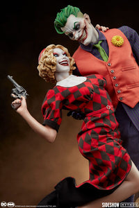 SIDESHOW COLLECTIBLES DC Comics Mythos Estatua 1/5 The Joker and Harley Quinn: Lawless Love 41 cm