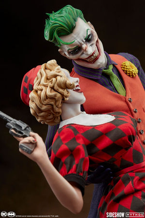 SIDESHOW COLLECTIBLES DC Comics Mythos Estatua 1/5 The Joker and Harley Quinn: Lawless Love 41 cm