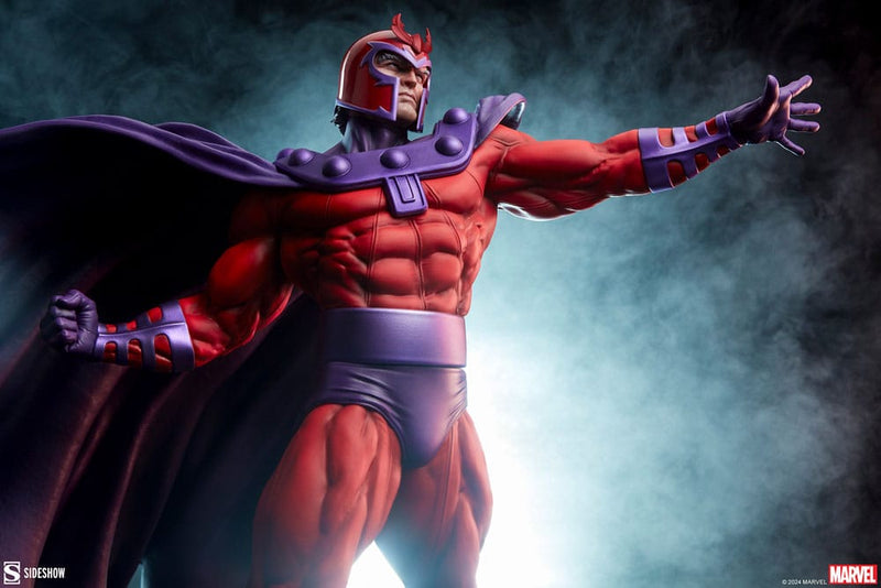 SIDESHOW COLLECTIBLES Marvel Estatua Premium Format Magneto: Master of Magnetism 64 cm