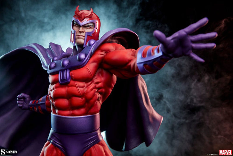 SIDESHOW COLLECTIBLES Marvel Estatua Premium Format Magneto: Master of Magnetism 64 cm