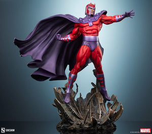 SIDESHOW COLLECTIBLES Marvel Estatua Premium Format Magneto: Master of Magnetism 64 cm