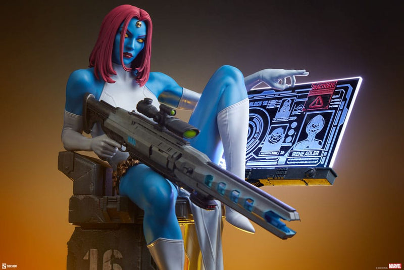 Sideshow Collectibles Marvel Estatua Premium Format Mystique: Freedom and Destiny 39 cm