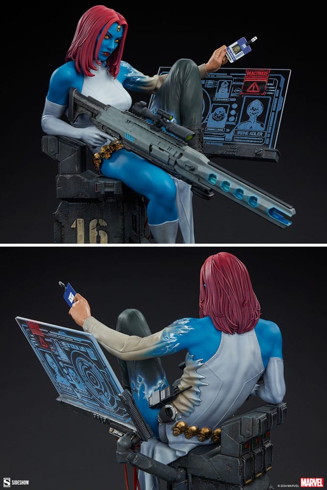 Sideshow Collectibles Marvel Estatua Premium Format Mystique: Freedom and Destiny 39 cm