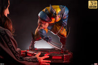 Sideshow Collectibles Marvel Estatua Wolverine: Berserker Rage 48 cm