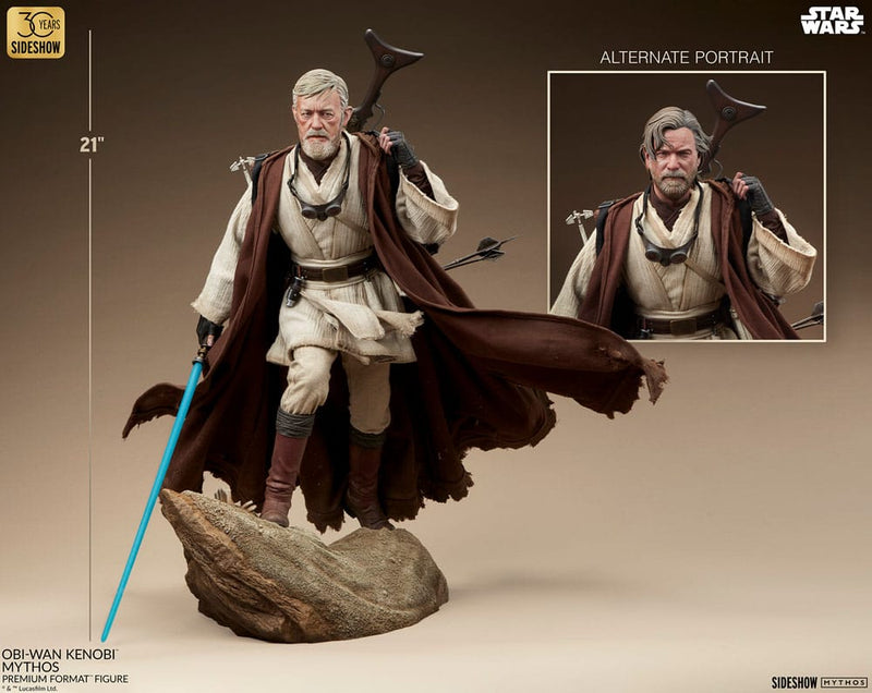 Sideshow Collectibles Star Wars Mythos Estatua Obi-Wan Kenobi 53 cm