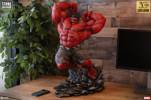 Sideshow Collectibles Marvel Estatua Premium Format Red Hulk: Thunderbolt Ross 74 cm