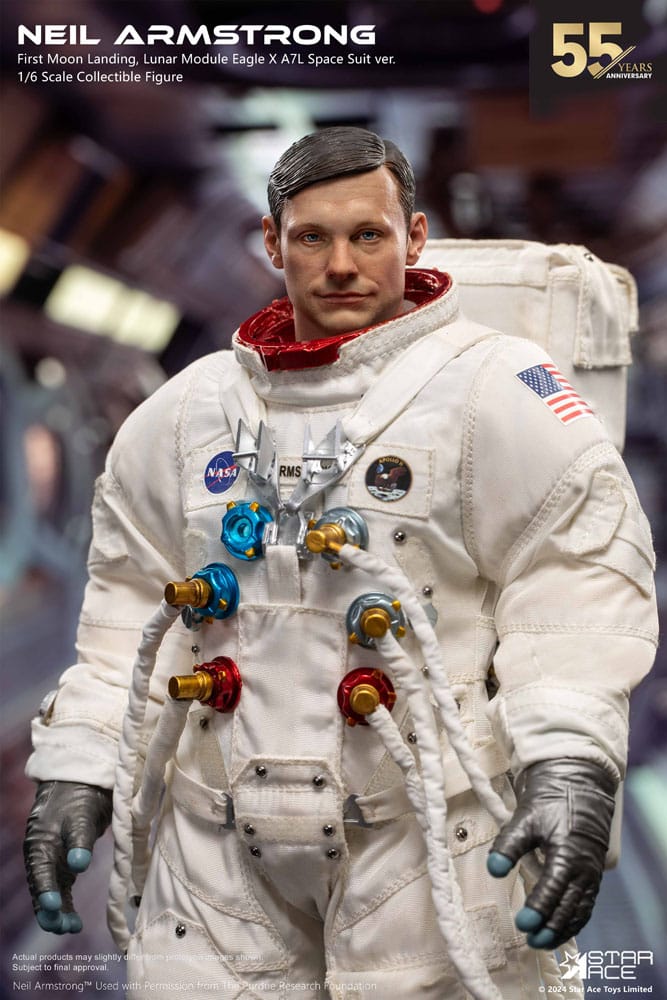 STAR ACE Neil Armstrong Figura 1/6 Neil Armstrong Deluxe Version 30 cm