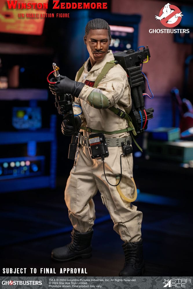 STAR ACE Ghostbusters (1984) Figura 1/6 Winston Zeddemore 30 cm