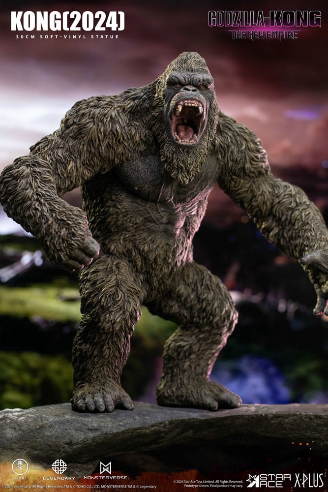 STAR ACE Godzilla vs. Kong: The New Empire Estatua Soft Vinyl Kong 30 cm