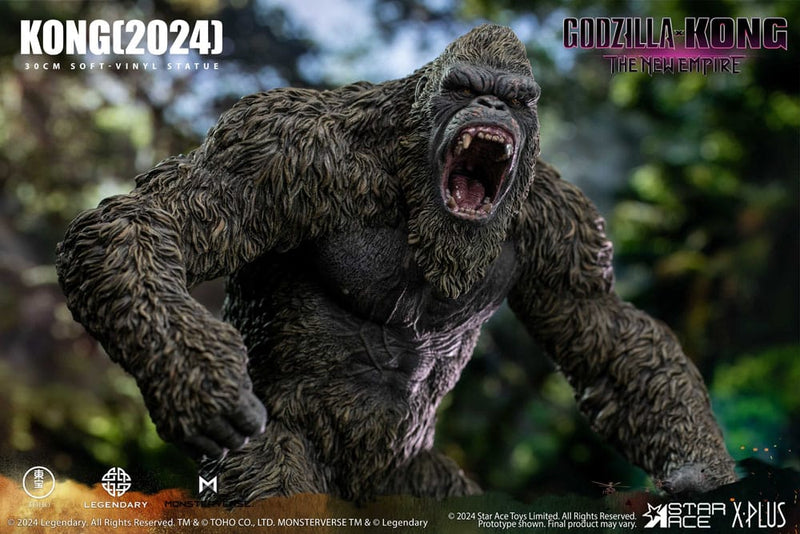 STAR ACE Godzilla vs. Kong: The New Empire Estatua Soft Vinyl Kong 30 cm