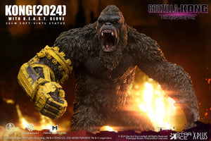 STAR ACE Godzilla vs. Kong: The New Empire Estatua Soft Vinyl Kong with B.E.A.S.T. Glove 30 cm