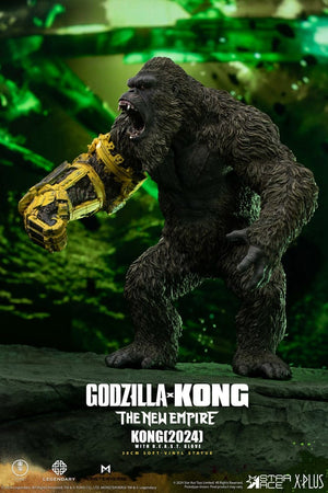 STAR ACE Godzilla vs. Kong: The New Empire Estatua Soft Vinyl Kong with B.E.A.S.T. Glove 30 cm