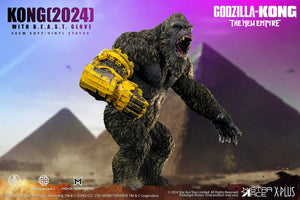 STAR ACE Godzilla vs. Kong: The New Empire Estatua Soft Vinyl Kong with B.E.A.S.T. Glove 30 cm