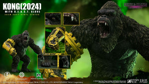 STAR ACE Godzilla vs. Kong: The New Empire Estatua Soft Vinyl Kong with B.E.A.S.T. Glove 30 cm