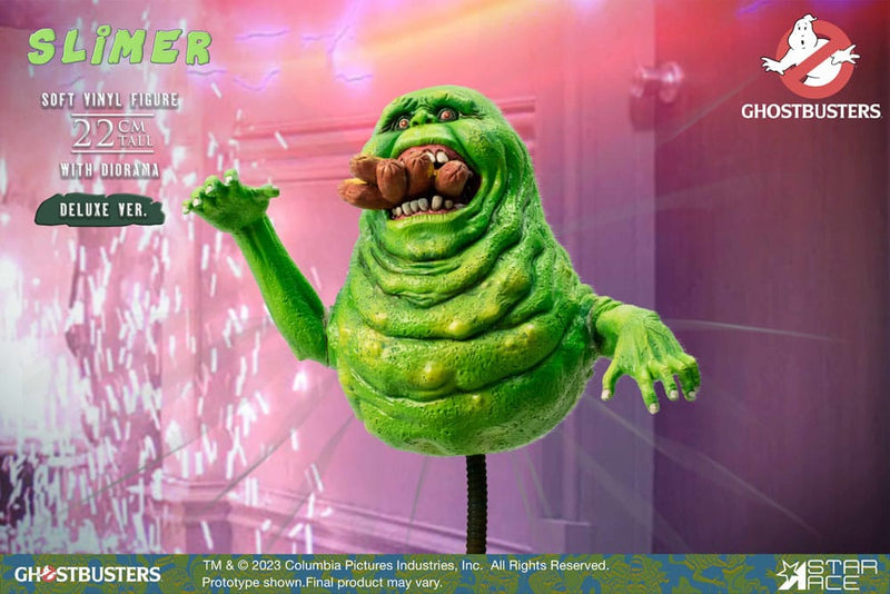 Star Ace Ghostbusters Estatua 1/8 Slimer Deluxe Version 22 cm