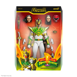 SUPER7 Power Rangers Figura Ultimates Mighty Morphin Power Rangers Lord Drakkon 18 cm