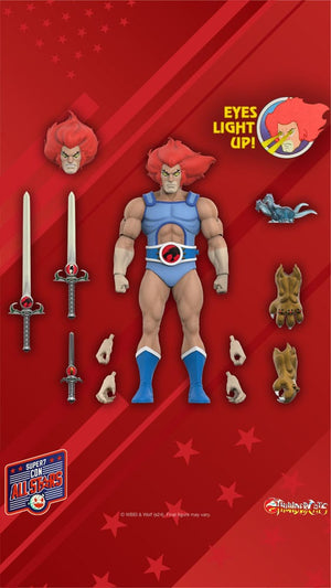 SUPER 7 Thundercats Figura Ultimates Lion-O (LED Eyes) 18 cm