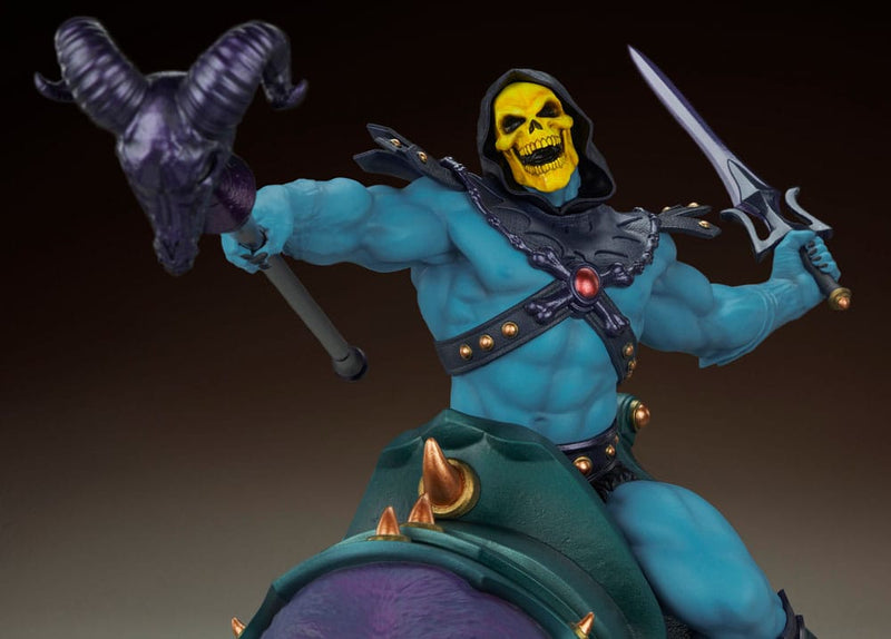 Tweeterhead Masters of the Universe Estatua Skeletor & Panthor Classic Deluxe 62 cm