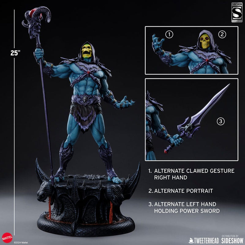 TWEETERHEAD Masters of the Universe Legends Estatua 1/5 Skeletor (Classic Edition) 63 cm