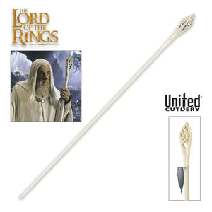 United Cutlery El Señor de los Anillos Réplica 1/1 Staff of Gandalf the White 185 cm