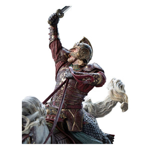 Weta Workshop El Señor de los Anillos Estatua 1/6 King Theoden on Snowmane 60 cm