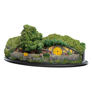 WETA WORKSHOP Trilogía de El hobbit Estatua Hobbit Hole -25 Gandalf's Cutting 14 cm