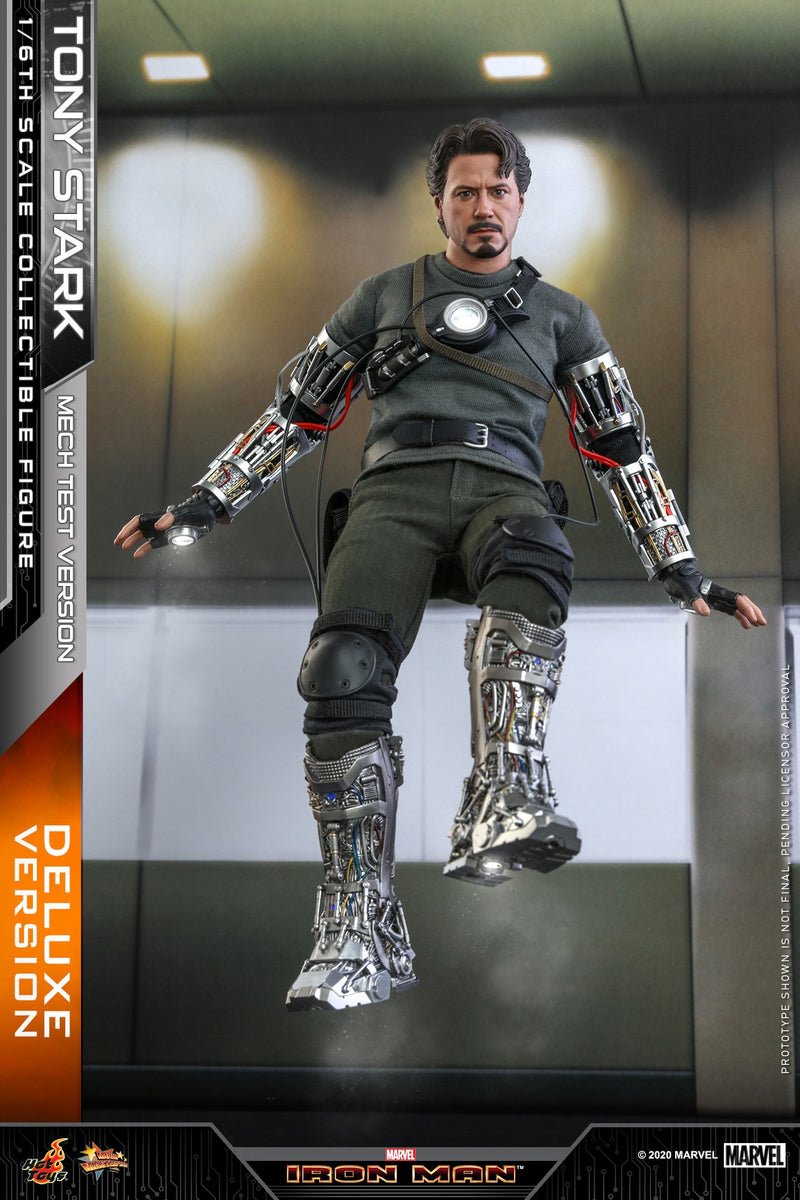 Hot Toys 1/6 Iron Man: Tony Stark (Mech Test Version) Deluxe Version